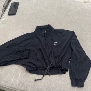Gymshark Black Bomber Jacket